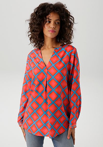 Aniston CASUAL Schlupfbluse mit farbenfrohen, fantasievollen günstig online kaufen