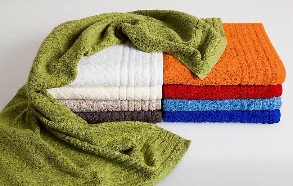 frottana Badetuch "Elegance" mit Musterprägung günstig online kaufen