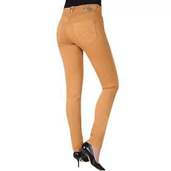 Slimfit-Jeans 'Gracia' ocker Gr. 42 günstig online kaufen