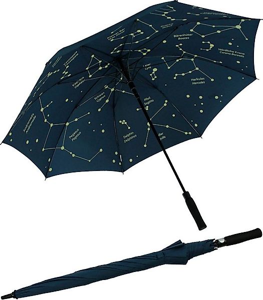 iX-brella Stockregenschirm Motiv-Design XXL Partnerschirm Automatik bedruck günstig online kaufen