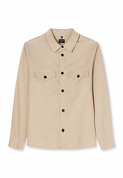 OLYMP Langarmhemd "OLYMP Casual, Overshirt, Kent" günstig online kaufen