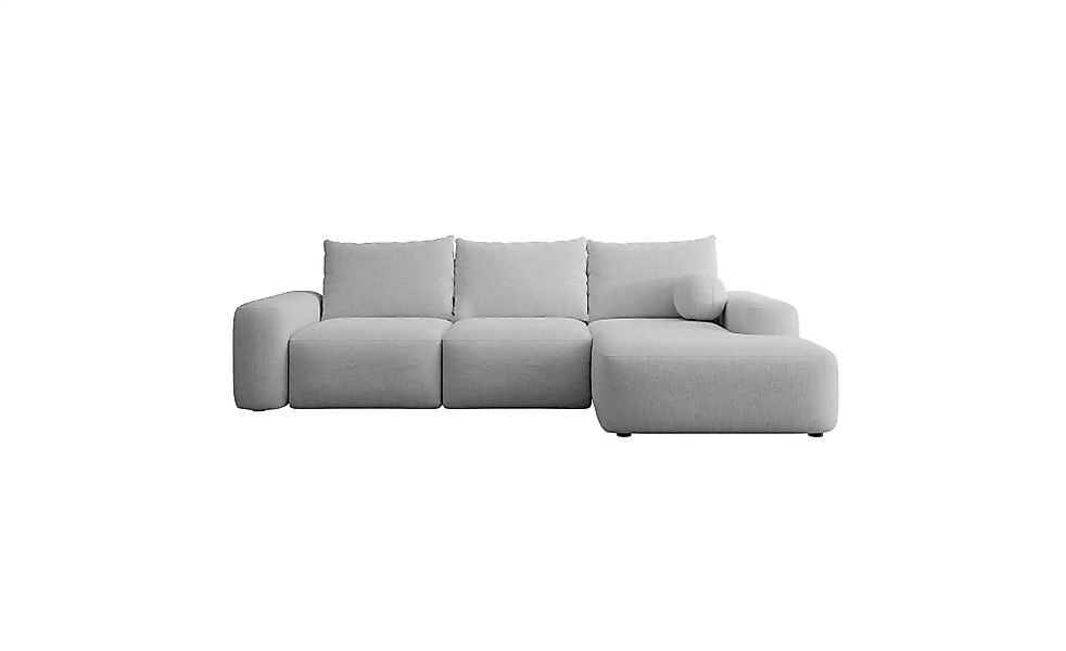 Selsey Ecksofa mit Schlaffunktion Carnos ¦ grau ¦ Maße (cm): B: 264 H: 82 P günstig online kaufen
