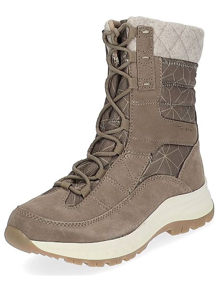 Tamaris Schnürstiefelette "Tamaris Stiefelette Leder/Textil" günstig online kaufen
