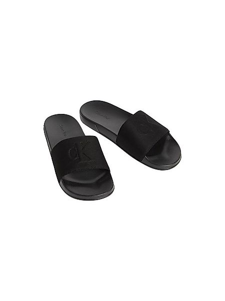 Calvin Klein ESS SLIDE HF MONOGRAM CV Badepantolette Sommerschuh, Strandsch günstig online kaufen
