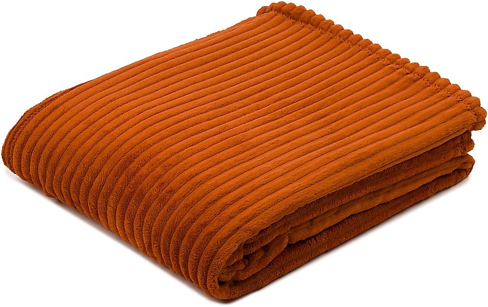 Wohndecke Feincord Kuscheldecke, Gözze, flauschig weich günstig online kaufen