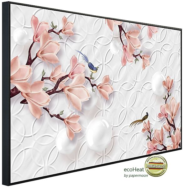 Papermoon Infrarotheizung INFRAROT-BILD-HEIZUNG, Muster mit Blumen, günstig online kaufen