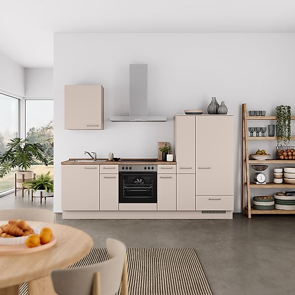 nobilia Küchenzeile ""Laser I", Ausrichtung wählbar, Breite 270 cm" vormont günstig online kaufen