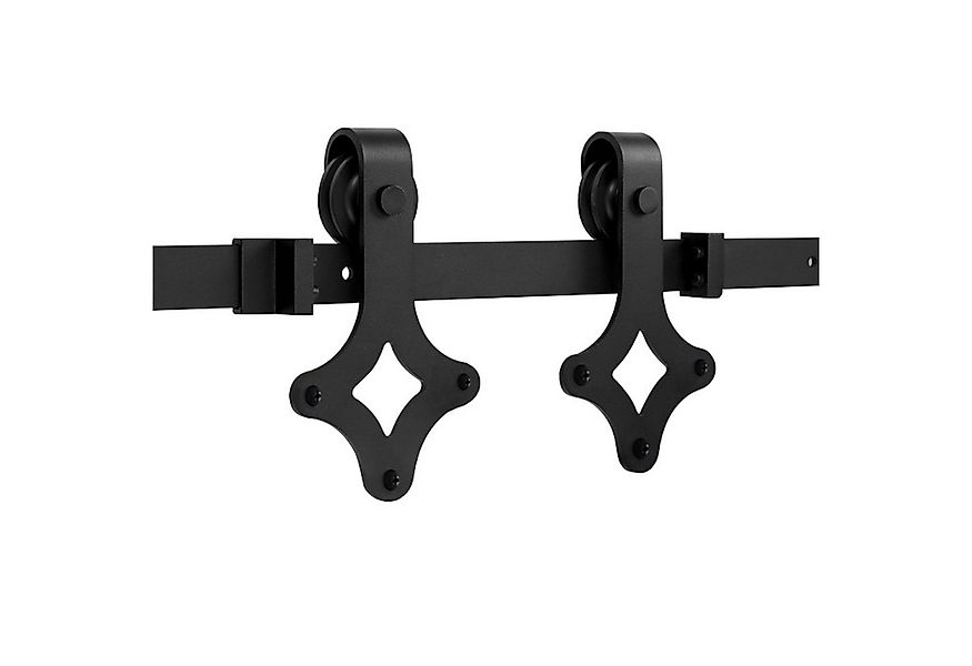 Clanmacy Schiebetür Schiebetür 183 cm Schiebetürsystem Laufschiene Schiebet günstig online kaufen