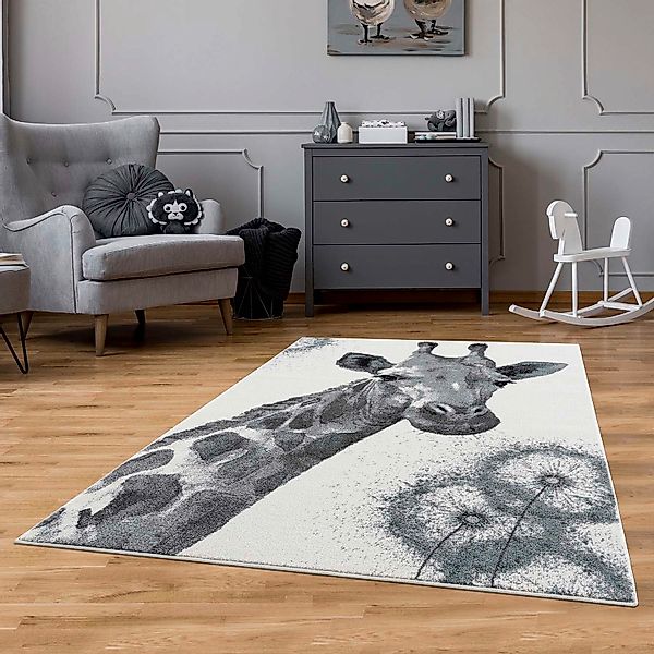 Carpet City Kinderteppich »Savanna 9370«, rechteckig, 11 mm Höhe, Spieltepp günstig online kaufen