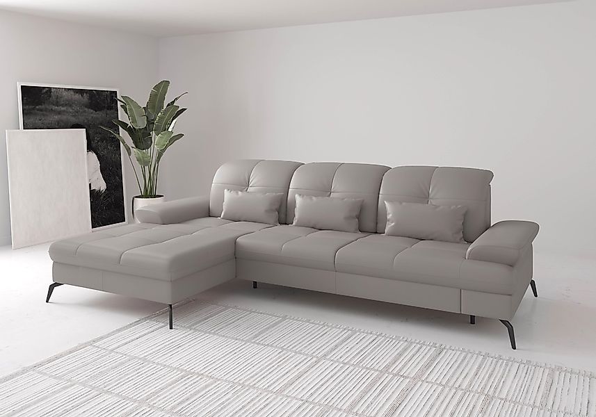 sit&more Ecksofa "Amica, L-Form, inkl. Sitztiefenverstellung & Armteilverst günstig online kaufen