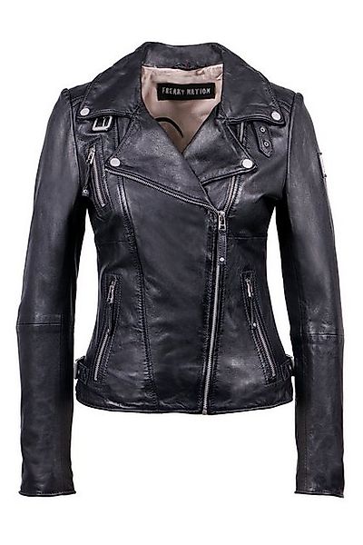 Freaky Nation Lederjacke Biker Princess Echtleder, günstig online kaufen