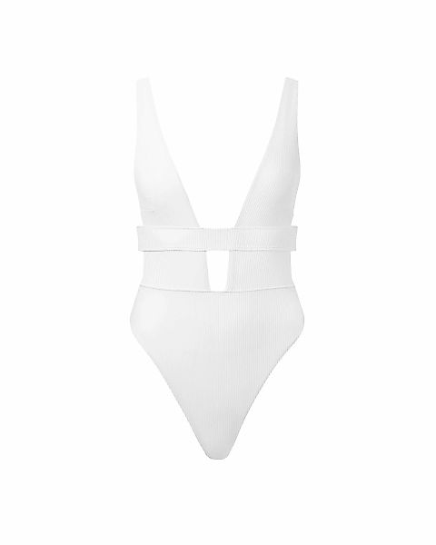 Bluebella Lucerne Plunge Badeanzug Weiß günstig online kaufen