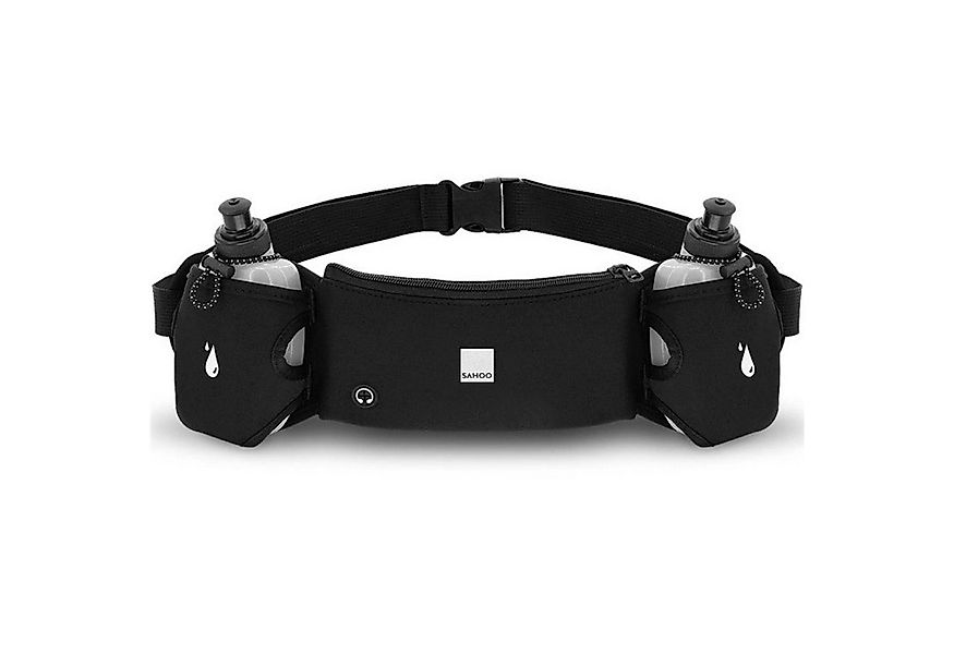 Sport-Knight® Laufgürtel Laufgürtel mit 2 Flaschen – Wasserdichte Hüfttasch günstig online kaufen