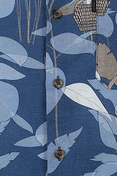 Vanguard Hemd Blau Gedruckt - Größe XXL günstig online kaufen