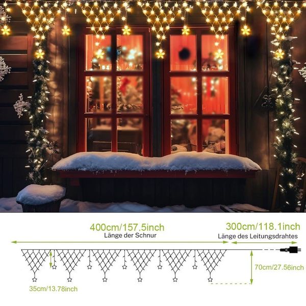 PRIISF LED-Lichterkette LED Weihnachten Beleuchtung Deko günstig online kaufen
