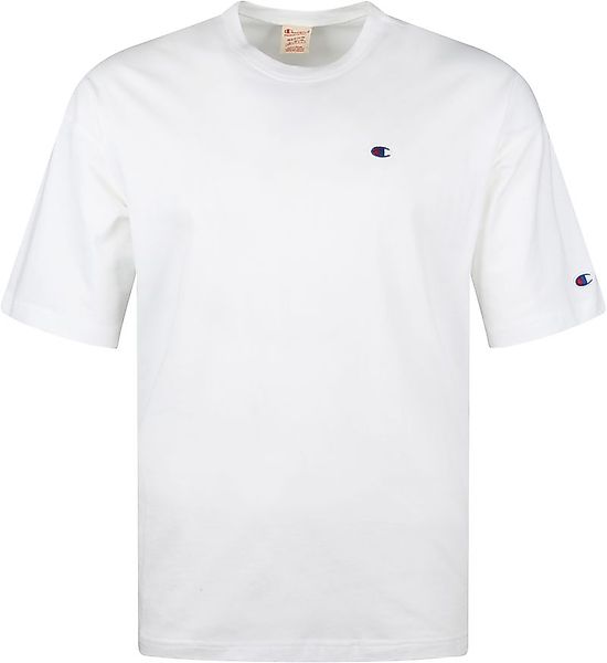 Champion T-Shirt Logo Weiß - Größe L günstig online kaufen