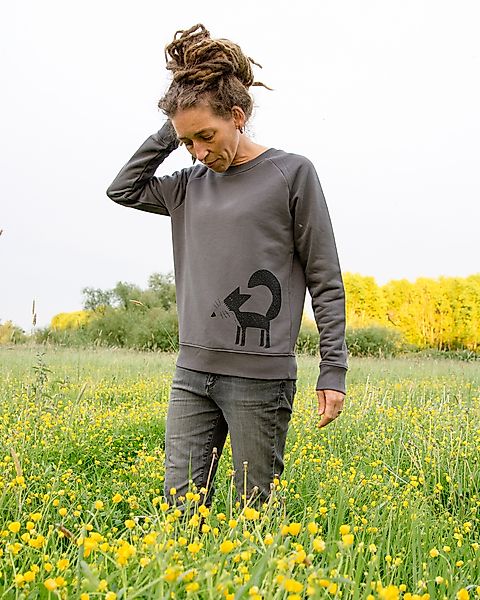 Franzi Fuchs Pullover Für Damen In Anthracite günstig online kaufen
