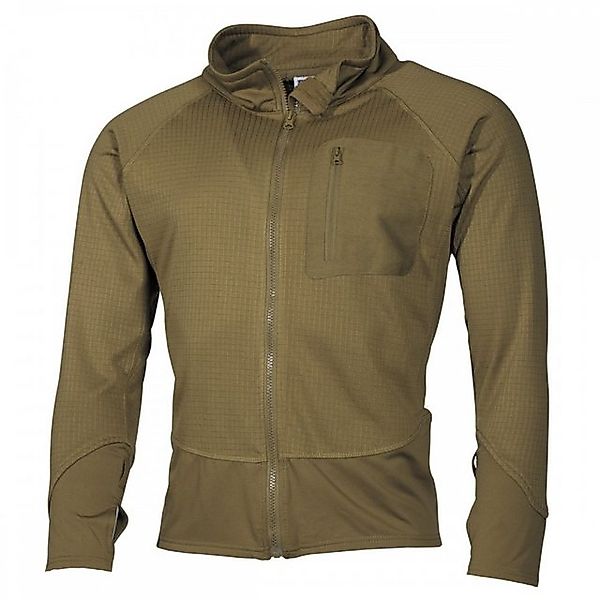 MFH Outdoorjacke US Unterziehjacke, Tactical, coyote tan - S Daumenloch und günstig online kaufen