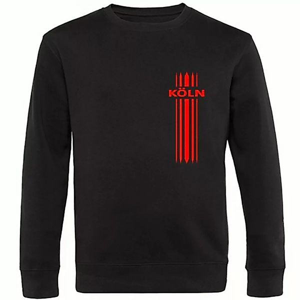 multifanshop Sweatshirt Köln - Streifen - Pullover günstig online kaufen