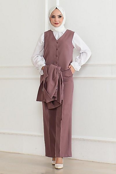 MODAMİHRAM Tunikakleid Taba Drei-Teiler mit Jacke 19222 günstig online kaufen
