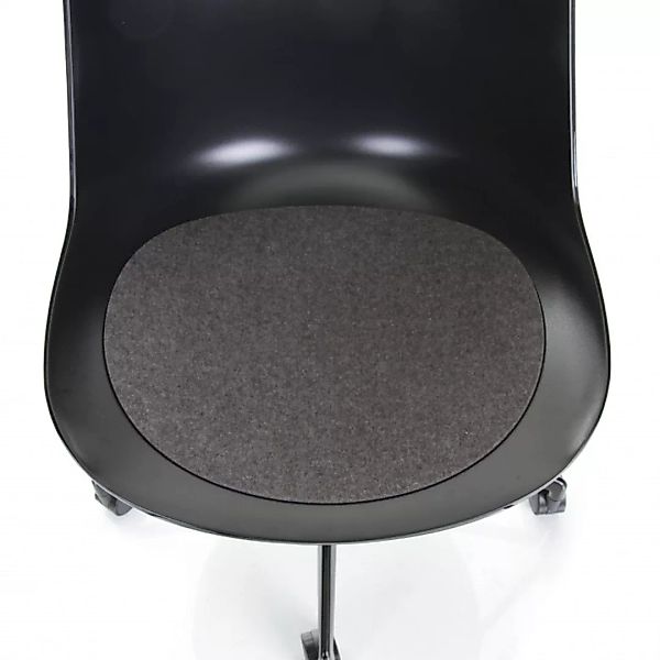 Hey-Sign - Flow Chair Sitzauflage antirutsch - anthrazit/Filz in 5mm Stärke günstig online kaufen