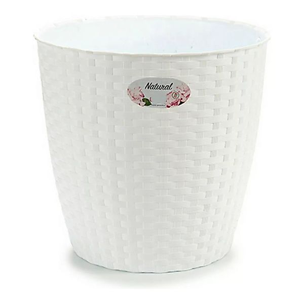 Blumentopf Weiß Kunststoff (29 X 26,5 X 29 Cm) günstig online kaufen