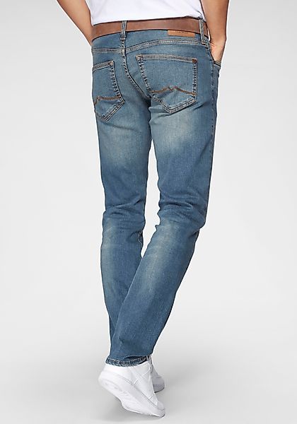 MUSTANG 5-Pocket-Jeans Style Oregon Slim mit leichten Abriebeffekten günstig online kaufen