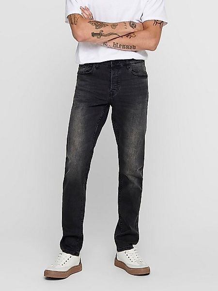 ONLY & SONS Slim-fit-Jeans Slim Fit Jeans Basic Denim Pants ONSLOOM Stoned günstig online kaufen