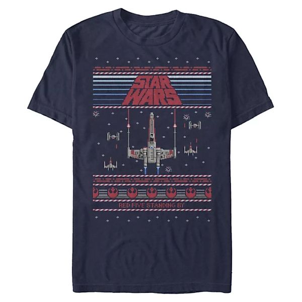 Star Wars - X-Wing Red Five Standing Too - Weihnachten - Männer T-Shirt günstig online kaufen