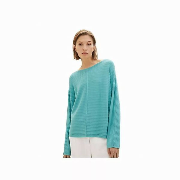 Tom Tailor Damen Pullover STRUCTURED BATWING - Regular Fit günstig online kaufen