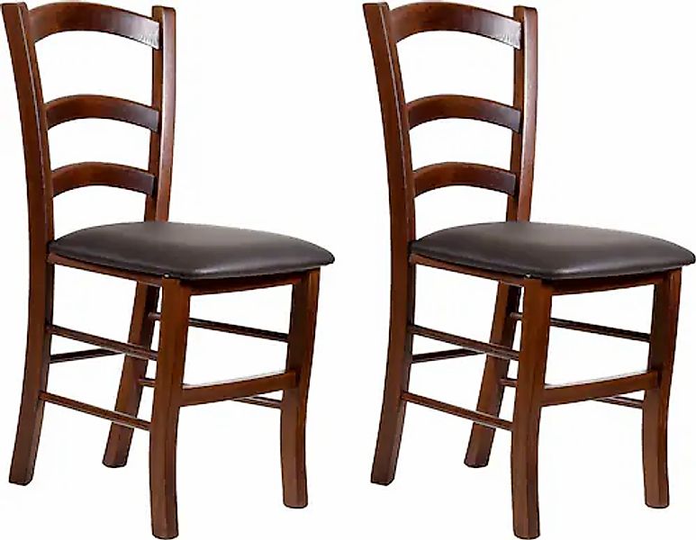 Home affaire Esszimmerstuhl »Super Paesana« (Set) 2 Stk. Buche Massivholz m günstig online kaufen