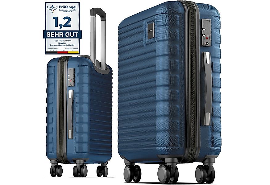 Travely Koffer Polycarbonat Handgepäck Koffer 55x40x20cm - für Ryanair Luft günstig online kaufen