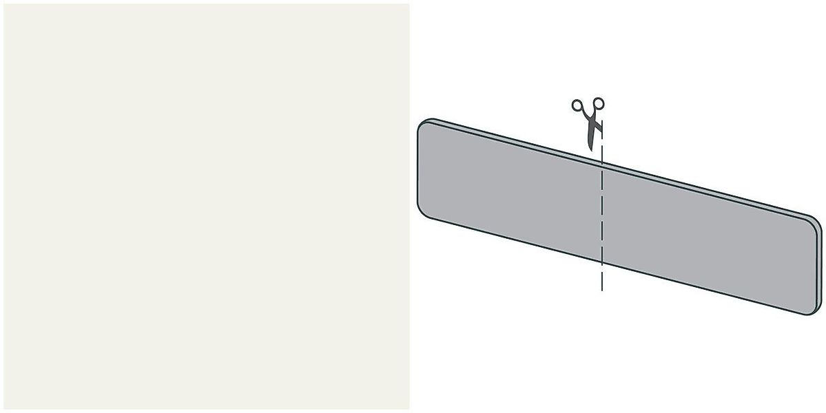 GetaLit Fensterbank Getalit InStyle-Blende Typ 4 weiß 405 x 41 x 5 mm günstig online kaufen