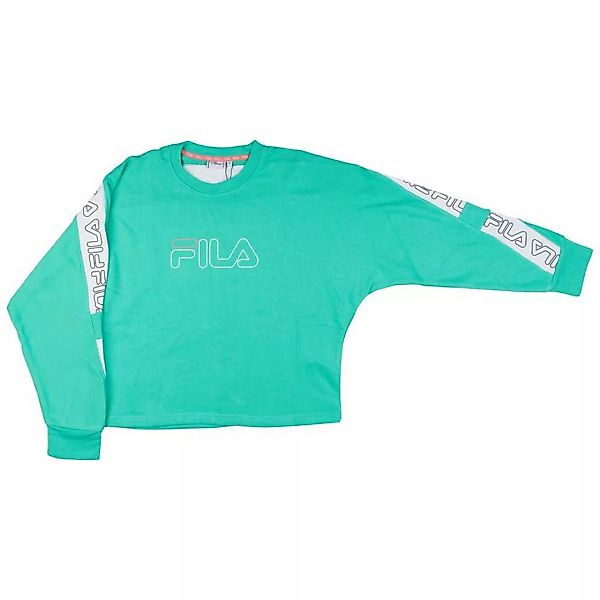 Fila Laura Crew Sweatshirt S Electric Green / Bright White günstig online kaufen