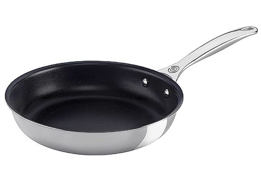 Le Creuset Bratpfanne 3-Ply PLUS Edelstahl Antihaft 24cm günstig online kaufen