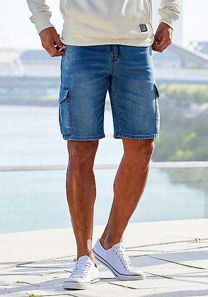 John Devin Shorts "Bermuda, kurze Jogger Pants" mit Cargotaschen, knielang, günstig online kaufen