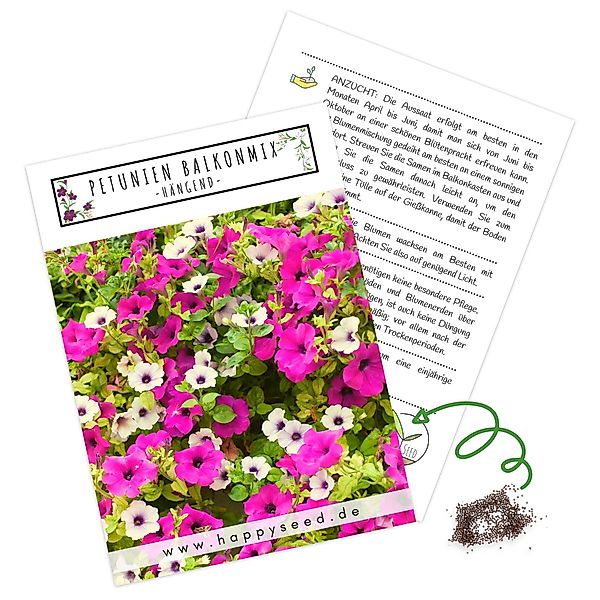 HappySeed Blumensamen Blumensamen Balkonkasten Mischung - günstig online kaufen