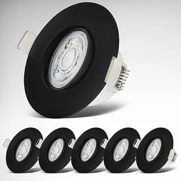 B.K.Licht LED Einbauleuchten-Set, 6-teilig, Schutzart IP65, Strahler schwen günstig online kaufen