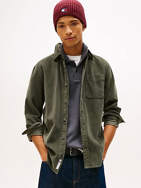 Tommy Jeans Langarmhemd "TJM BABY CORD SHIRT EXT", Cordhemd Regular Fit, Bu günstig online kaufen
