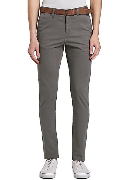 TOM TAILOR Denim Chinohose (mit Gürtel) günstig online kaufen