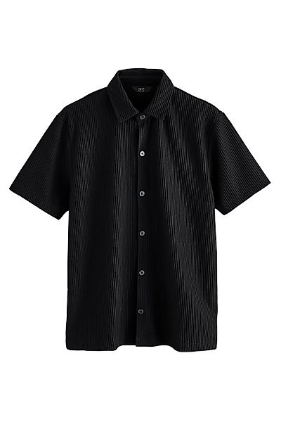 Next Kurzarmhemd Strukturiertes, smartes Jersey-Hemd (1-tlg) günstig online kaufen