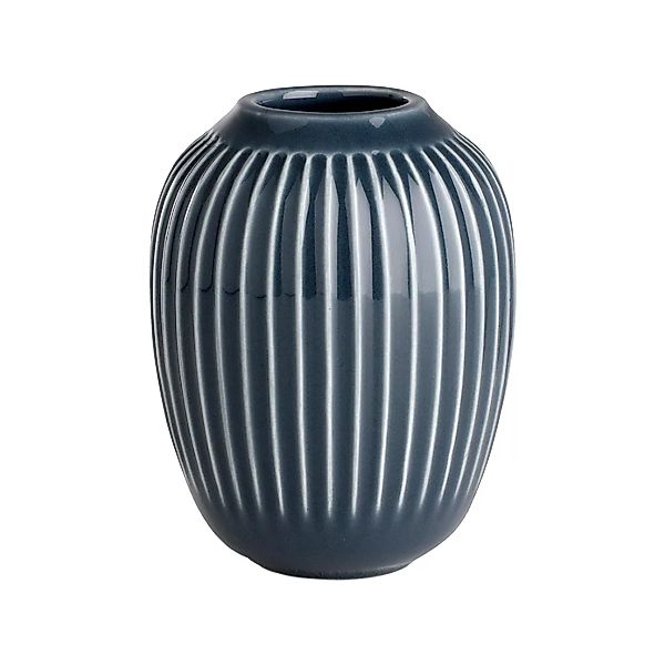 Kähler - Hammershøi Vase H 10cm - anthrazit/H 10cm / Ø 8.5cm günstig online kaufen