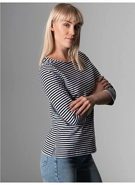 Trigema Longsleeve TRIGEMA Shirt aus 100% Baumwolle mit 3/4-Arm (1-tlg) günstig online kaufen