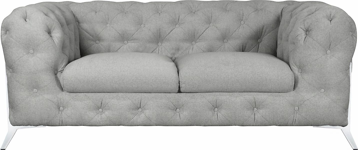 Home affaire Chesterfield-Sofa "Amaury" aufwändige Knopfheftung, moderne Ch günstig online kaufen