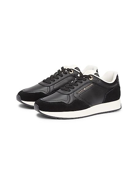 Tommy Hilfiger MONOGRAM MIX MATERIAL RUNNER Plateausneaker, Freizeitschuh, günstig online kaufen