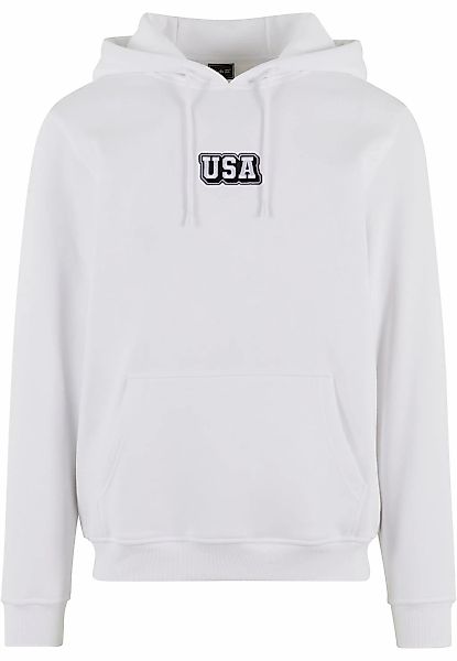 MisterTee Kapuzensweatshirt "MisterTee USA College Wording Patch Hoody" 1 S günstig online kaufen