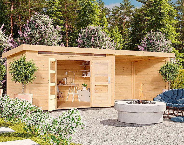 Karibu Gartenhaus "Ammersee 6" günstig online kaufen