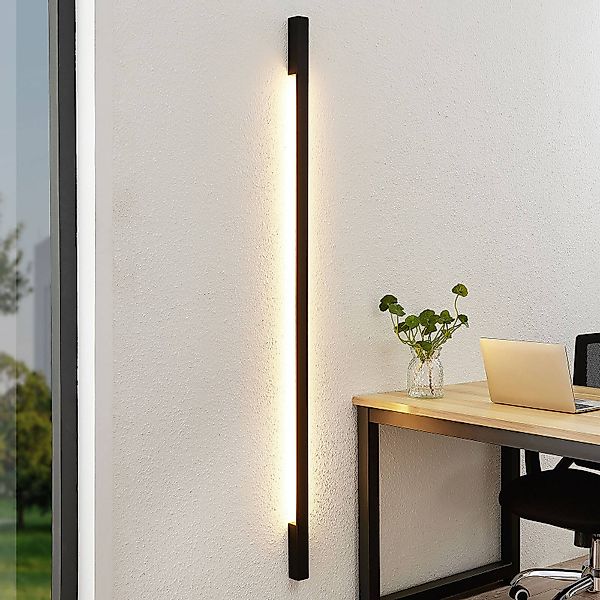 Arcchio Ivano LED-Wandleuchte, 170 cm, schwarz günstig online kaufen