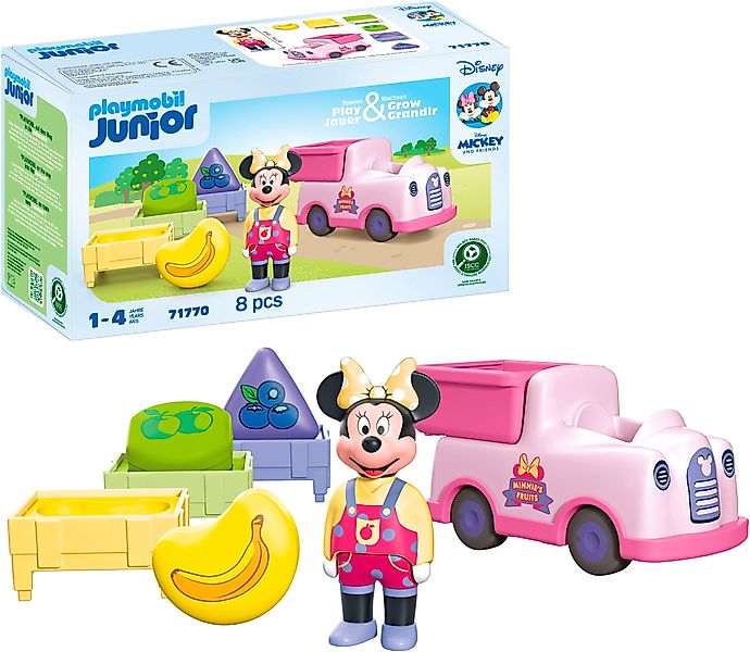 Playmobil® Minnie Maus' Obst-Transporter mit Sortierspaß günstig online kaufen