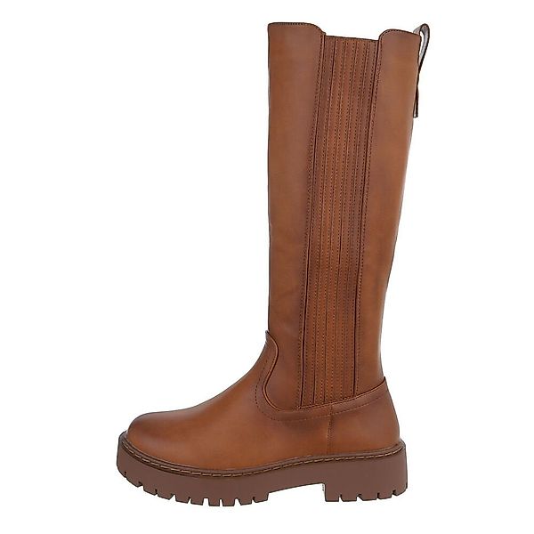 Ital-Design Damen Freizeit Plateaustiefel (84989593) Blockabsatz günstig online kaufen